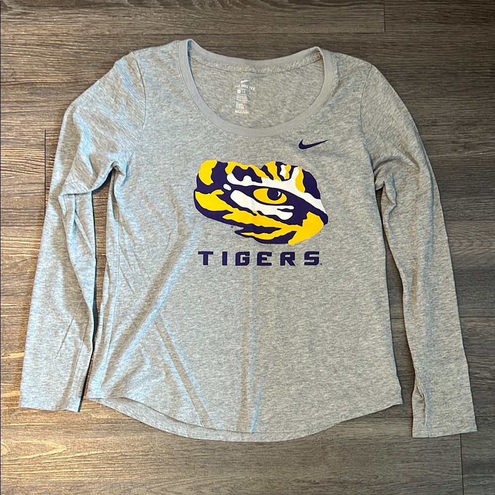 Nike LSU eye of the tiger long sleeve women’s tee